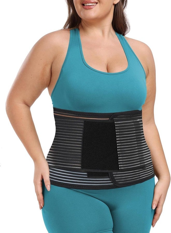 MAMODY Abdominal Binder Post Surgery Plus Size | Postpartum Belly Band Wrap | Post C Section Belly Binder | Stomach Compression Hernia Belt For Men or Women Hernia Surgery, Natural Birth, Abdominal Injuries,Hysterectomy (L/XL) - Image 1